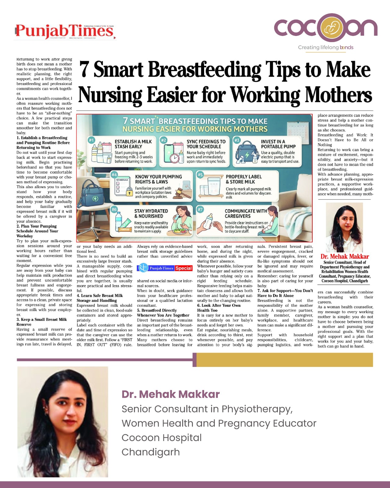 Cocoon Hospital Chandigarh Media and News Updates
