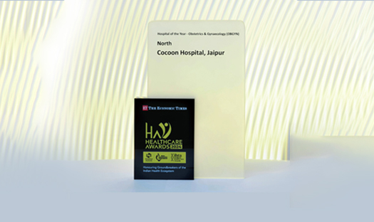 Cocoon Hospital has been honored as the 'Hospital of the Year' in Obstetrics & Gynaecology at the ET Healthcare Awards 2024, recognizing its excellence in maternal and child care.