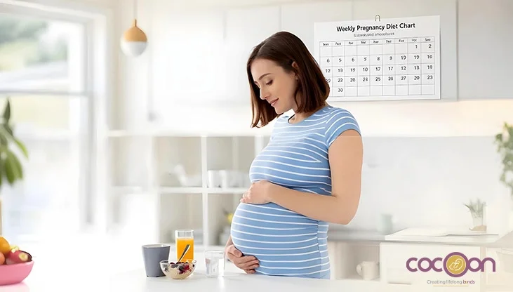 Weekly Pregnancy Diet Chart by Experts